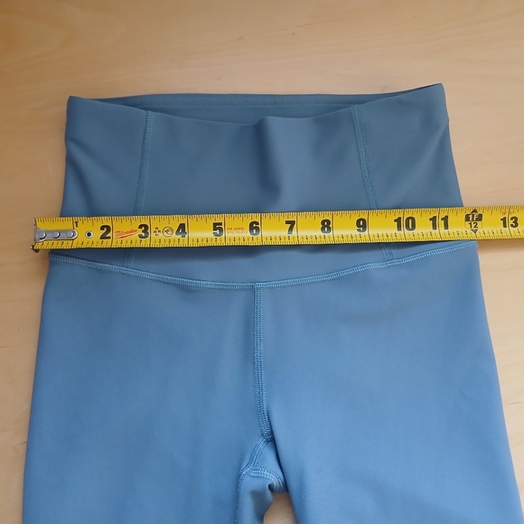 Lululemon Zoned In Tight *27" Color Blue Charcoal Size 4 Style Number: W5BBNS - Picture 8 of 16